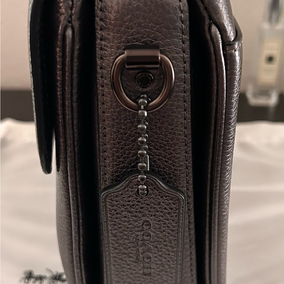 Coach Cassie Crossbody Bag Metallic Graphite - Picture 4 of 9